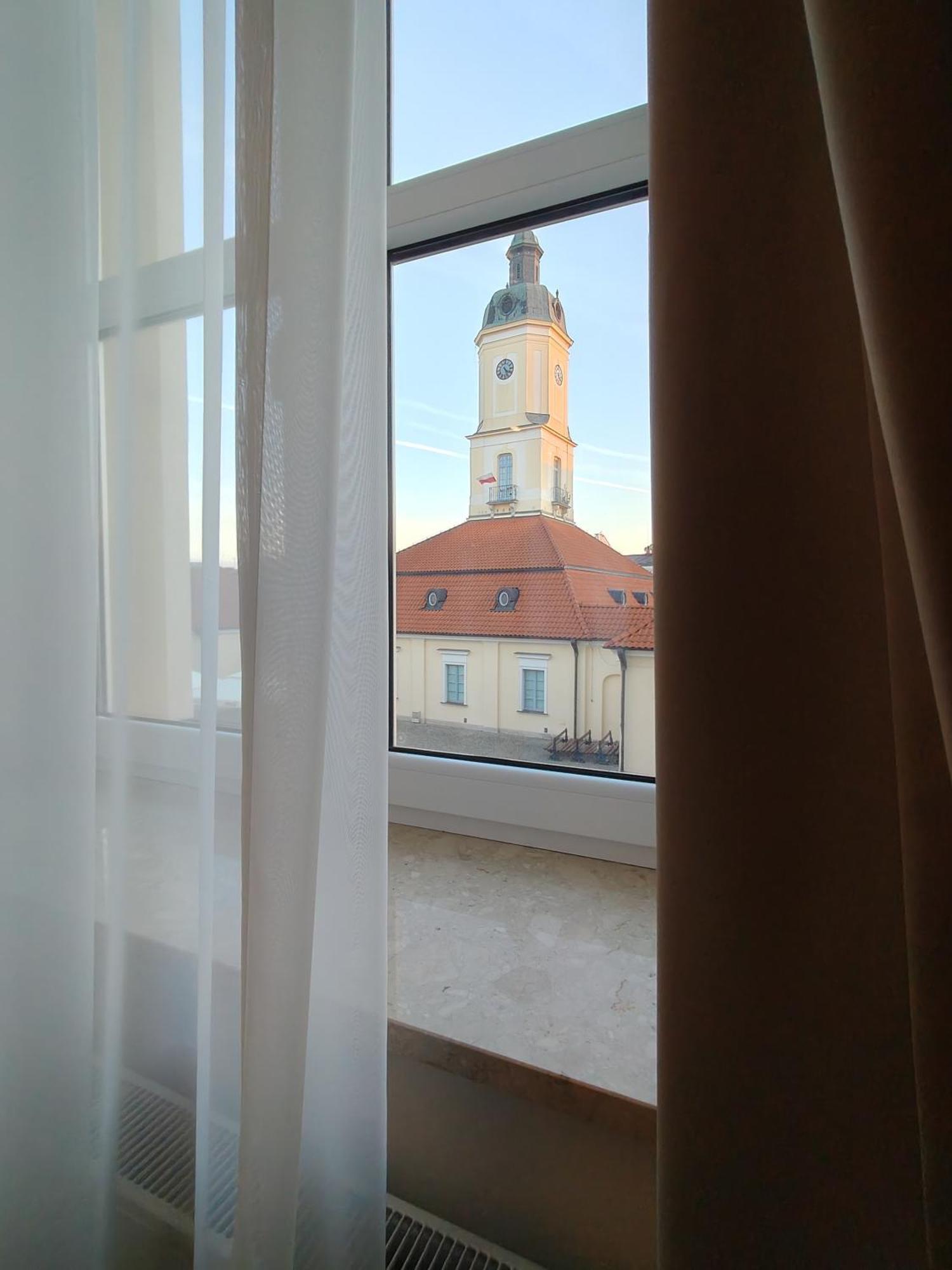 Hotel Royal & Spa Białystok Exteriér fotografie View from the window of the hotel